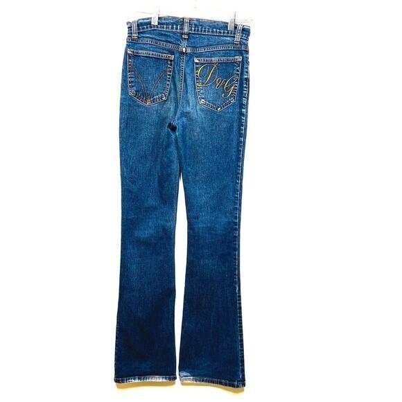 Dolce & Gabbana High Rise Flared Jeans 26 - Picture 3 of 12